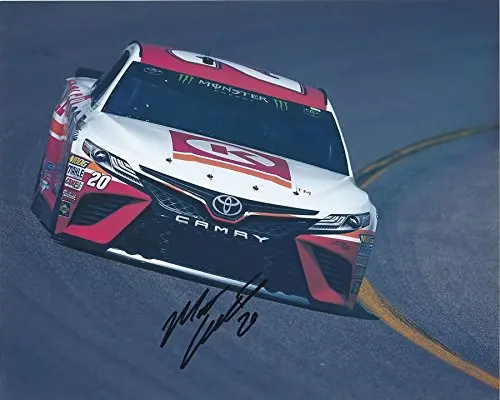 Autographed 2017 Matt Kenseth #20 Circle K Racing (Joe Gibbs Toyota Team) Monster Energy Cup Series Signed Collectible Picture Nascar 8X10 Inch Glossy Photo With Coa 1