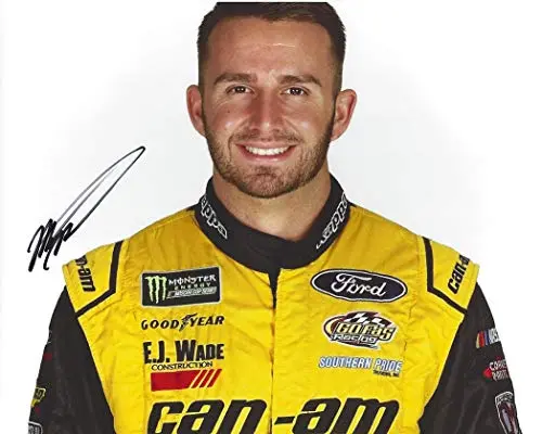 Autographed 2018 Matt Dibenedetto #32 Can-Am Ford Team Media Day Pose (Go Fas Raing) Monster Energy Cup Series Signed Collectible Picture 8X10 Inch Nascar Glossy Photo With Coa 1