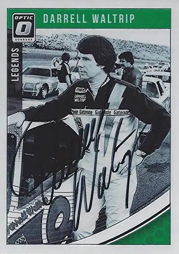 Autographed Darrell Waltrip 2019 Panini Donruss Optic Racing Legends (#11 Gatorade Team) Winston Cup Series Prizm Signed Collectible Nascar Trading Card With Coa 1