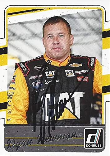 Autographed Ryan Newman 2017 Panini Donruss Racing (#31 Caterpillar Rcr Team) Sprint Cup Series Signed Nascar Collectible Trading Card With Coa 1