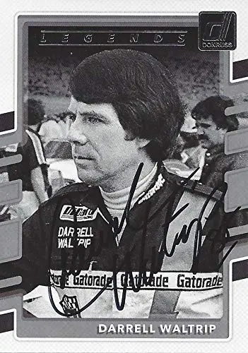 Autographed Darrell Waltrip 2018 Panini Donruss Racing (#11 Gatorade Team) Winston Cup Series Signed Collectible Nascar Trading Card With Coa And Toploader 1