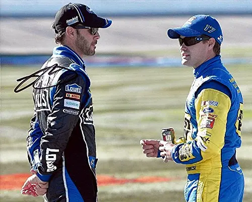 Autographed 2013 Jimmie Johnson #48 Lowes Racing Team (Hendrick) Pre Race Signed 8X10 Picture Nascar Glossy Photo With Coa 1