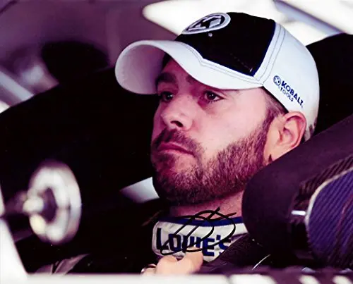 Autographed 2012 Jimmie Johnson #48 Kobalt Tools Racing (Pre-Race) Signed 8X10 Nascar Glossy Photo With Coa 1