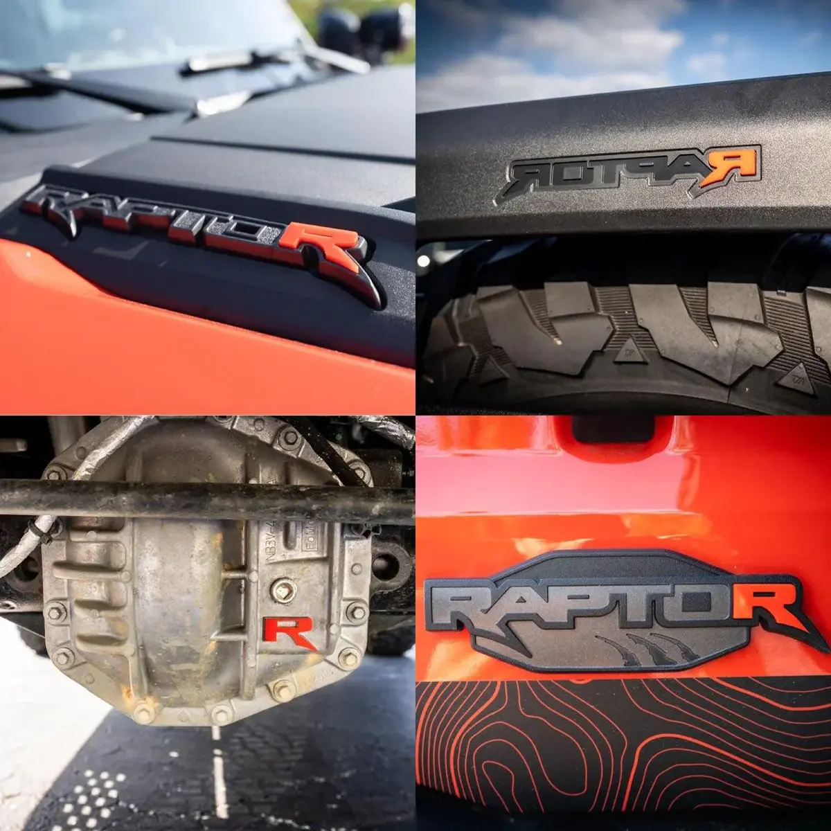 Acrylic R Inlay Kit - 2022+ Bronco Raptor 1