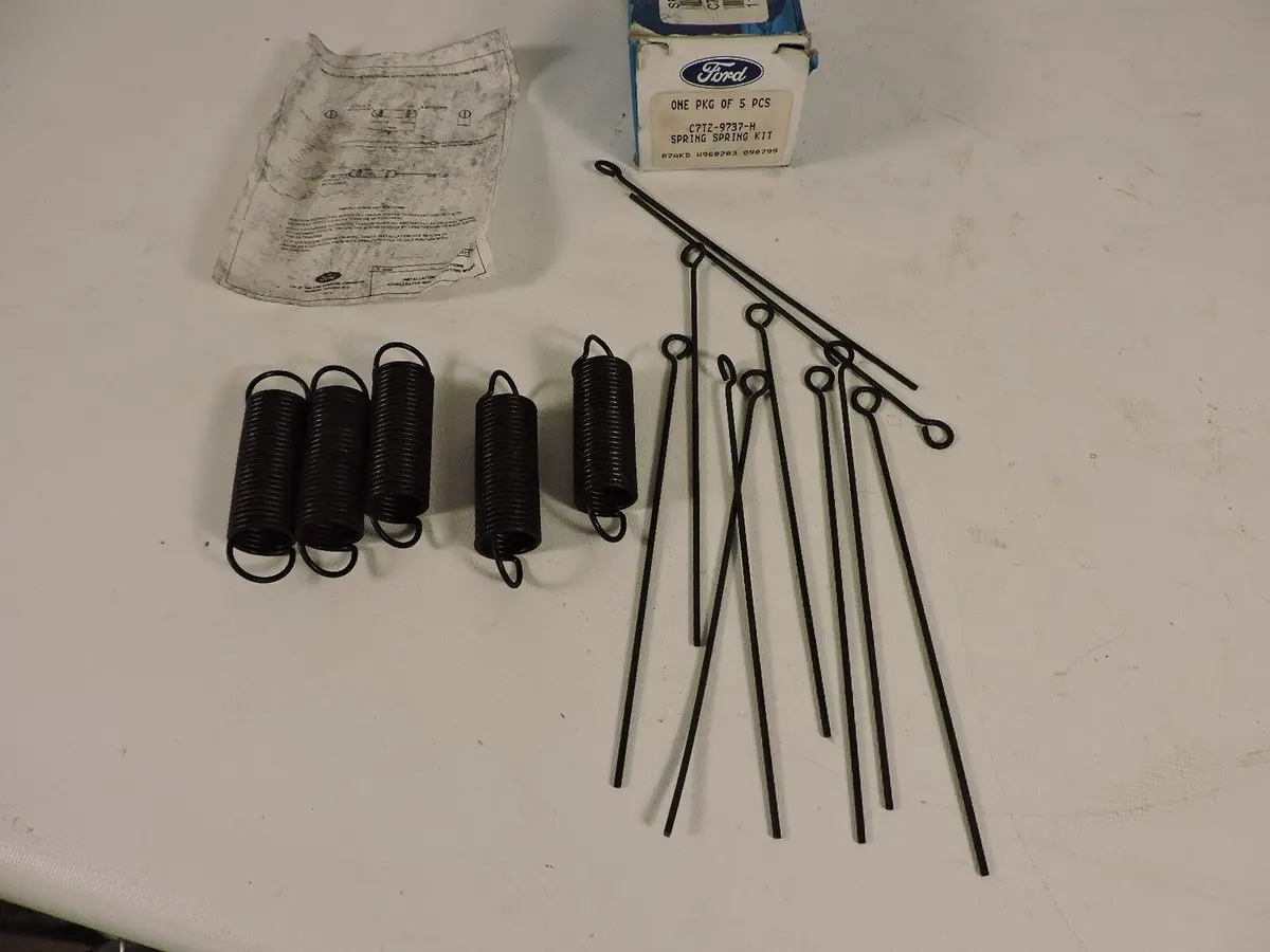 New Throttle Return Spring Kit For 1965-1966 Ford F100 F250 F350 C7tz-9737-H 1