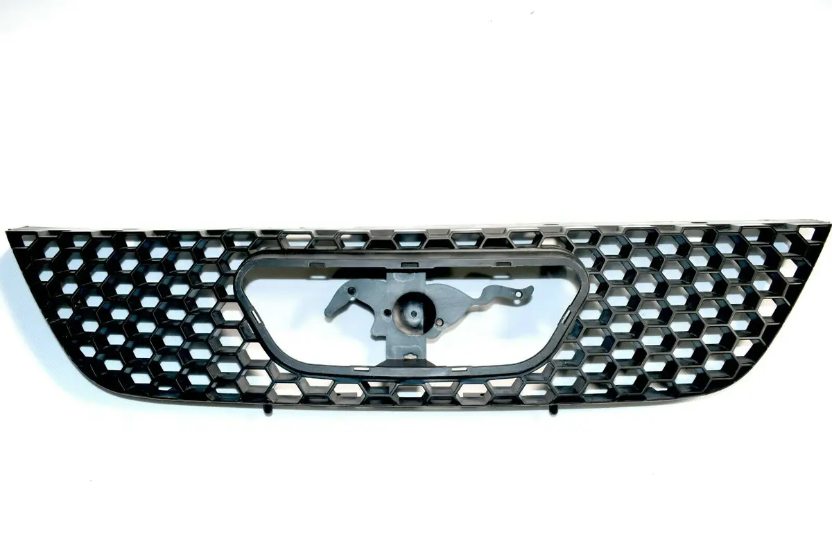 New Honeycomb Style Grill With No Emblem For  1999-2004 Mustang Xr3z-8200-Aa 1