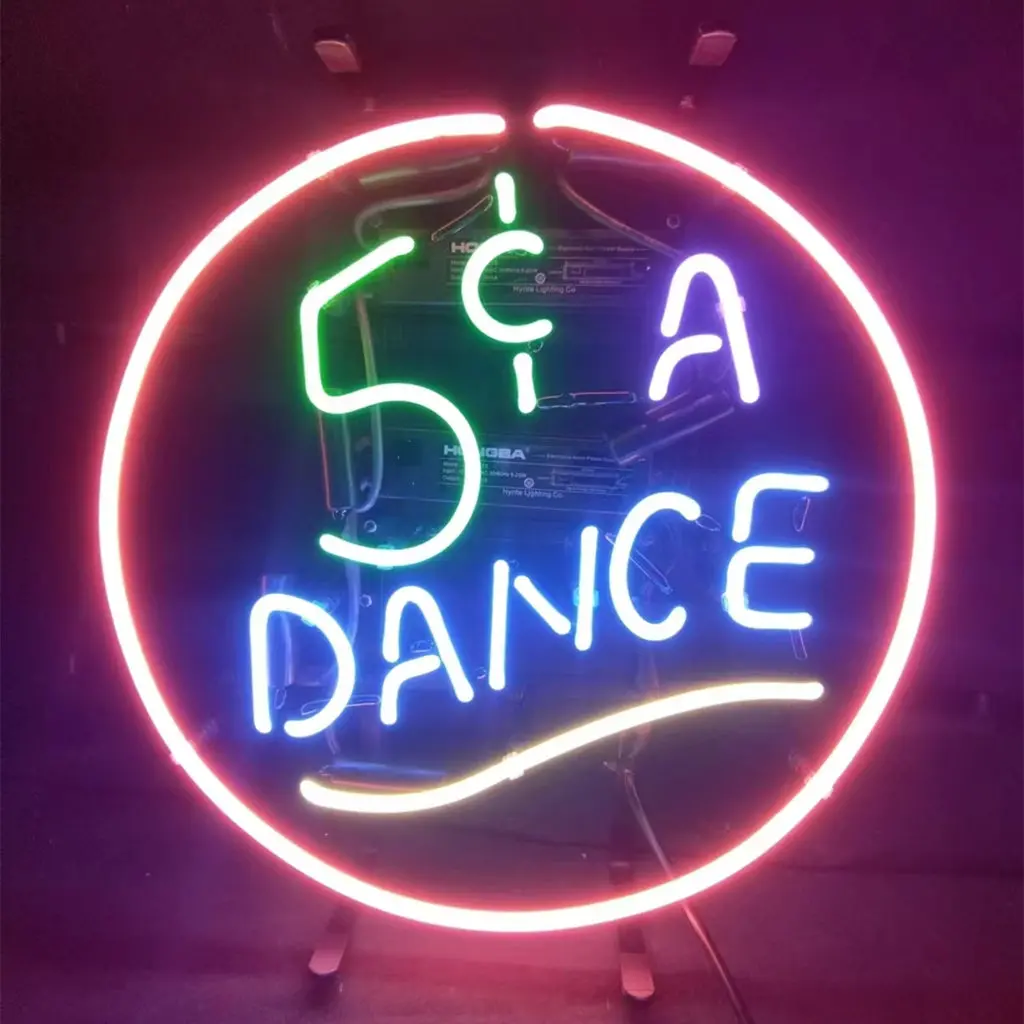 5 Cent A Dance Neon Signs 1