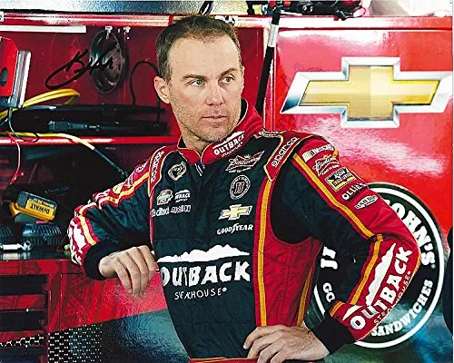 Autographed 2015 Kevin Harvick #4 Outback Steakhouse Racing (Garage Area) Signed 8X10 Picture Nascar Glossy Photo With Coa 1