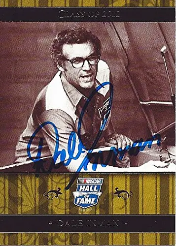 Autographed Dale Inman 2011 Press Pass Racing Hall Of Fame Class Of 2012 (Petty Motorsports Legend) Insert Nascar Card Signed Collectible Nascar Trading Card With Coa 1