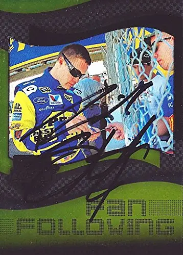 Autographed Ricky Stenhouse Jr. 2013 Press Pass Racing Fan Fare Fan Following (#17 Best Buy Team) Roush Insert Signed Collectible Nascar Trading Card With Coa 1