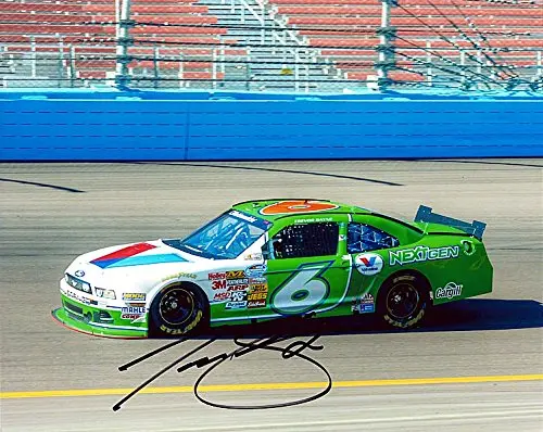 Autographed 2012 Trevor Bayne #6 Valvoline Nextgen Racing (Roush) Nationwide Series 8X10 Picture Signed Nascar Glossy Photo With Coa 1