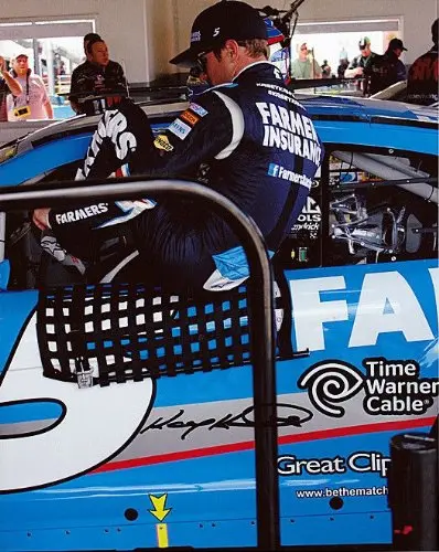 Autographed 2013 Kasey Kahne #5 Farmer's Insurance Racing (Garage Area) 8X10 Signed Nascar Photo W/Coa 1