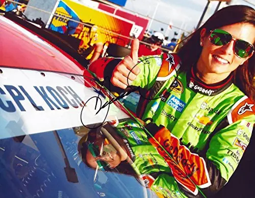 Autographed 2015 Danica Patrick #10 Godaddy Racing Cpl Koch Charlotte (Memorial Day Weekend) 9X11 Signed Picture Nascar Glossy Photo With Coa 1