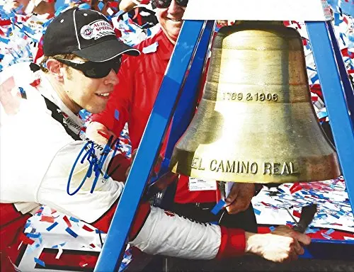 Autographed 2015 Brad Keselowski #2 Wurth Racing Fontana Cali Race Win (Victory Lane Bell) Team Penske Signed Collectible Picture Nascar 9X11 Inch Glossy Photo With Coa 1