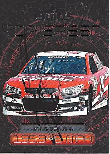 Autographed Ryan Newman 2013 Press Pass Racing Ignite Top Speed (#39 Quicken Loans Team) Stewart-Haas Signed Collectible Nascar Trading Card With Coa 1