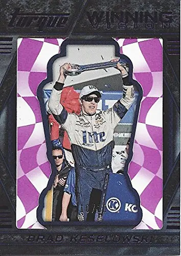 Brad Keselowski 2016 Panini Torque Racing Winning Vision Insert (#2 Miller Lite Team) Insert Collectible Nascar Trading Card #10/10 1