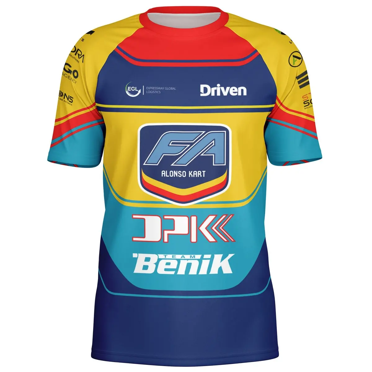 Dpk Racing-Tricolor-Underwear Top-Short Sleeve 1