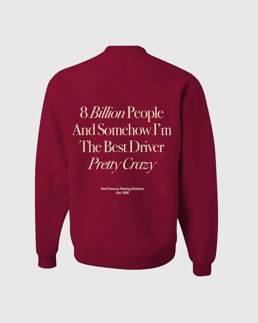 8 Billion Sweatshirt 1
