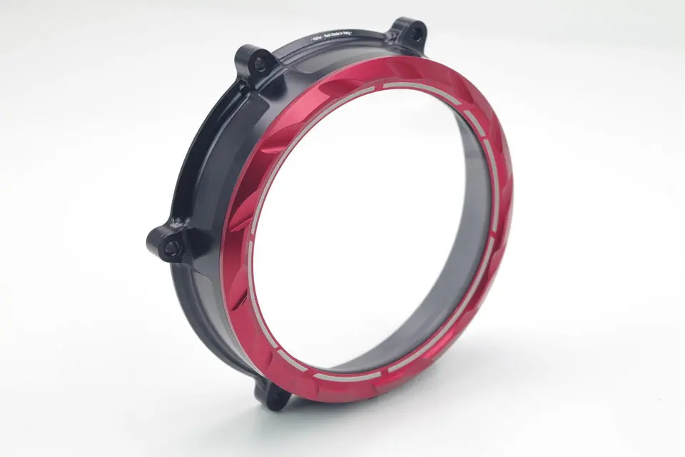 K-Bike "Clear" Clutch Cover For Ducati Panigale V4 1
