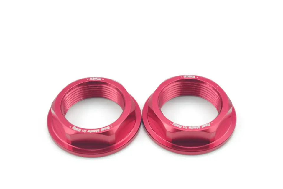 Rear Axle Nuts (Pair) M25x1.25 Conventional Swingarm 1
