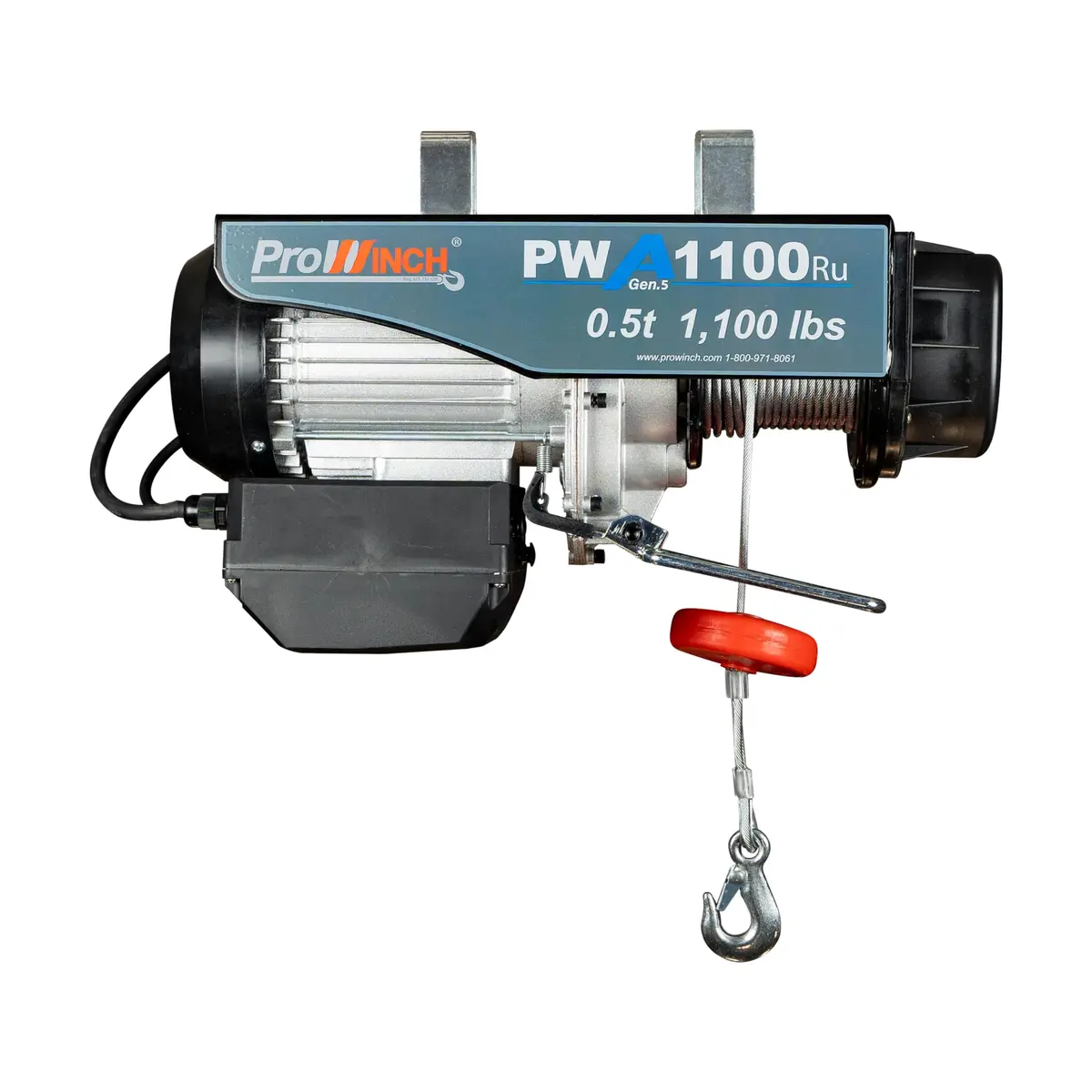Winche 1/2 Tonelada Electric Wire Rope Hoist 1100 Wireless 110V Prowinch | Prowinch 1