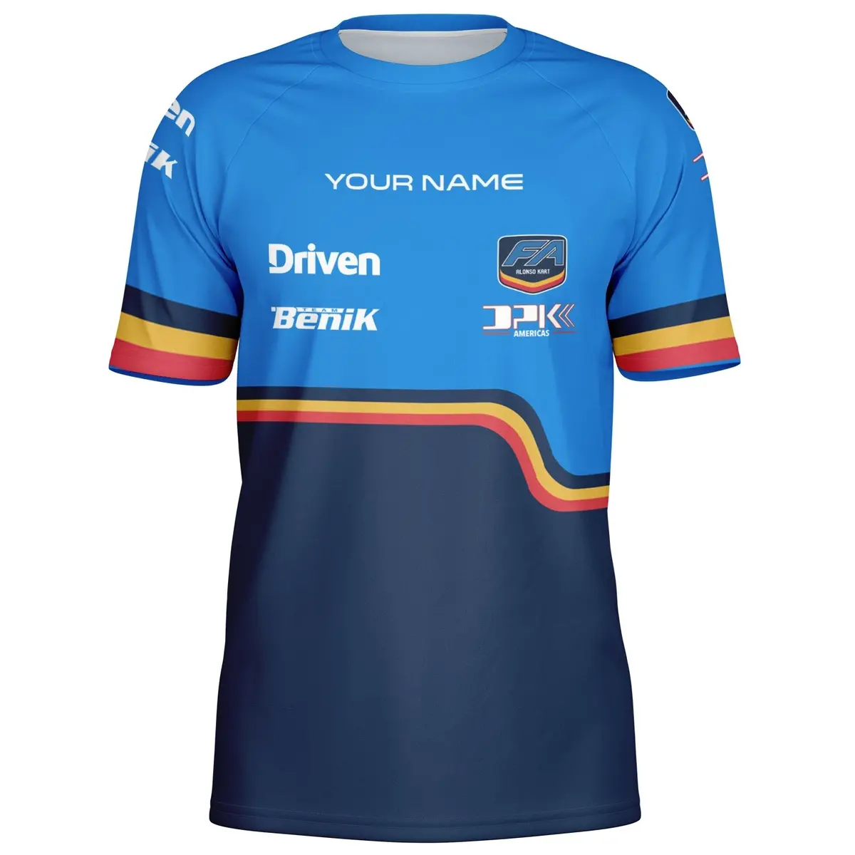Dpk Racing-Blue-Underwear Top-Short Sleeve 1