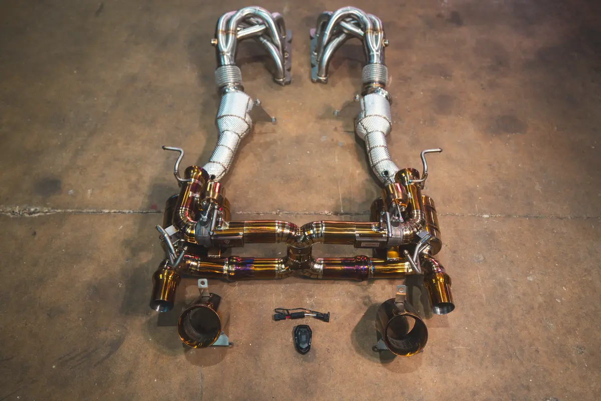 Ferrari 458 Speciale Valved Sport Exhaust System 5