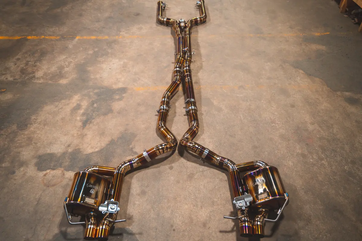 Mercedes W205 C63 / C63s Valved Sport Exhaust System 1