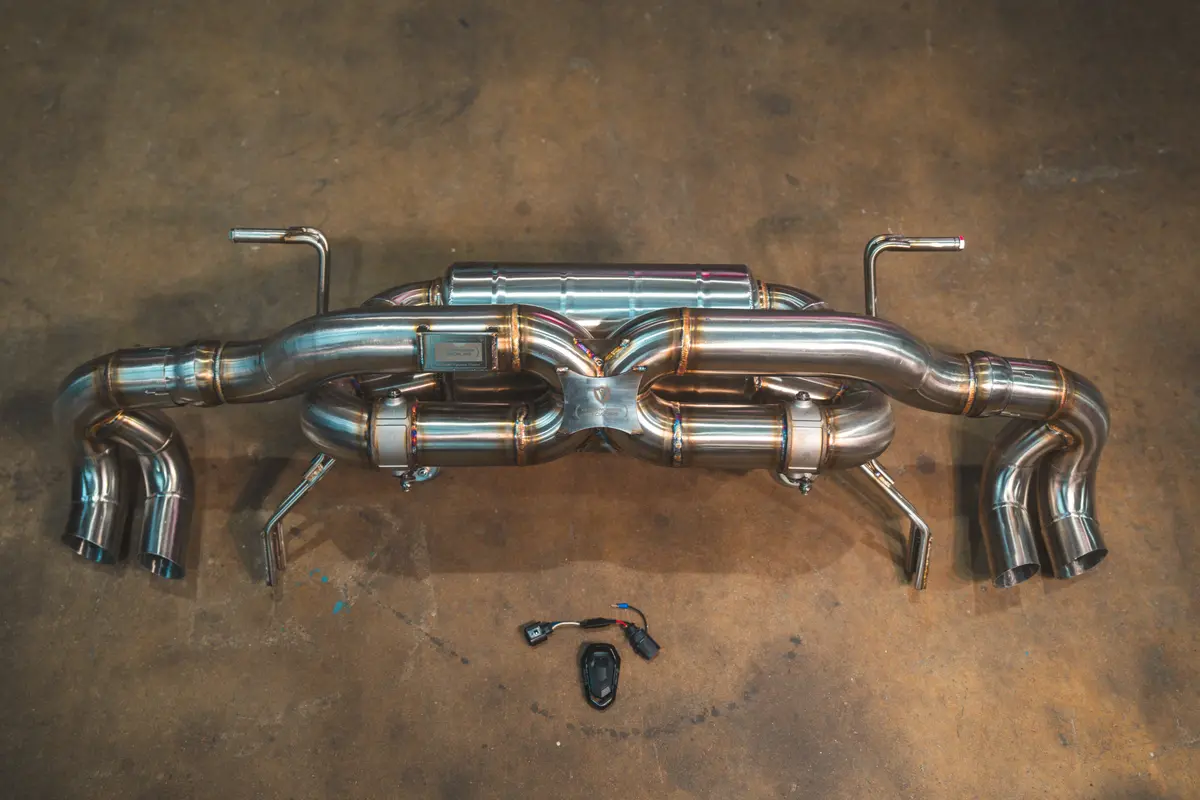 Lamborghini Gallardo Lp Valved Sport Exhaust System 1