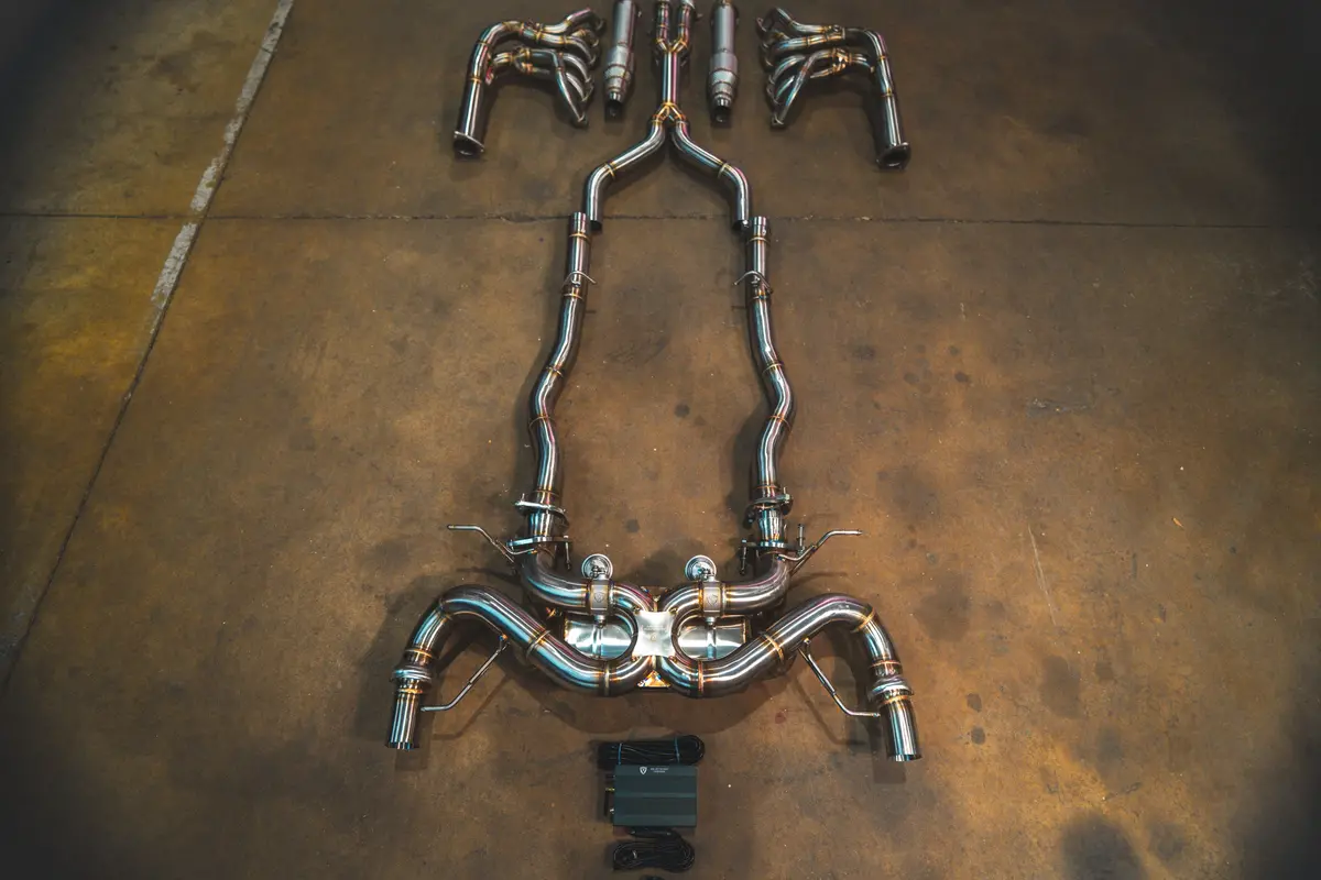 Aston Martin Dbs V12 Valved Sport Exhaust System 2
