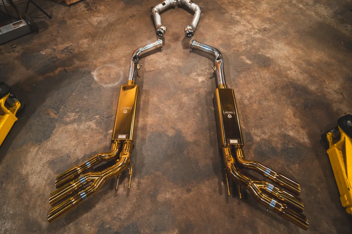 Mercedes Benz G-Wagon 463A / 464 Valved Sport Exhaust System 2