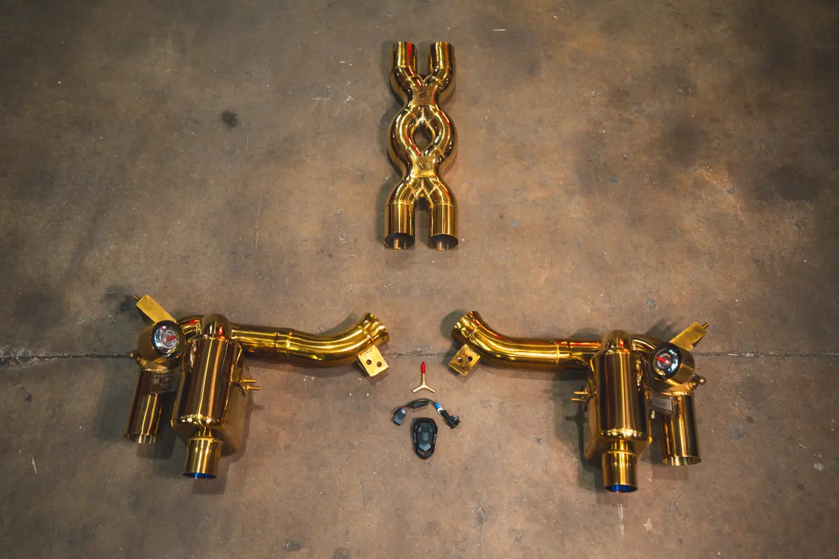 Ferrari Gtc4 Lusso Valved Exhaust System 1