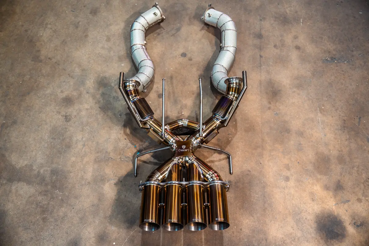 Mclaren 765Lt F1 Race Exhaust System 2