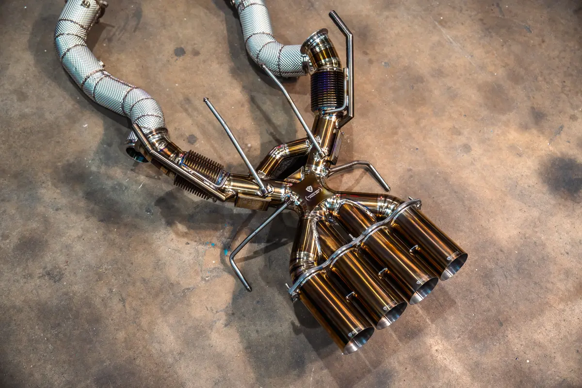 Mclaren 765Lt F1 Race Exhaust System 2