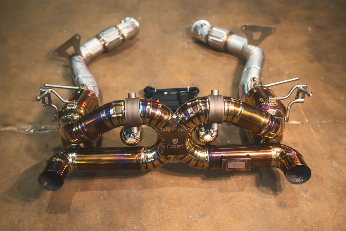 Ferrari 488 Gtb Valved Sport Exhaust System 2