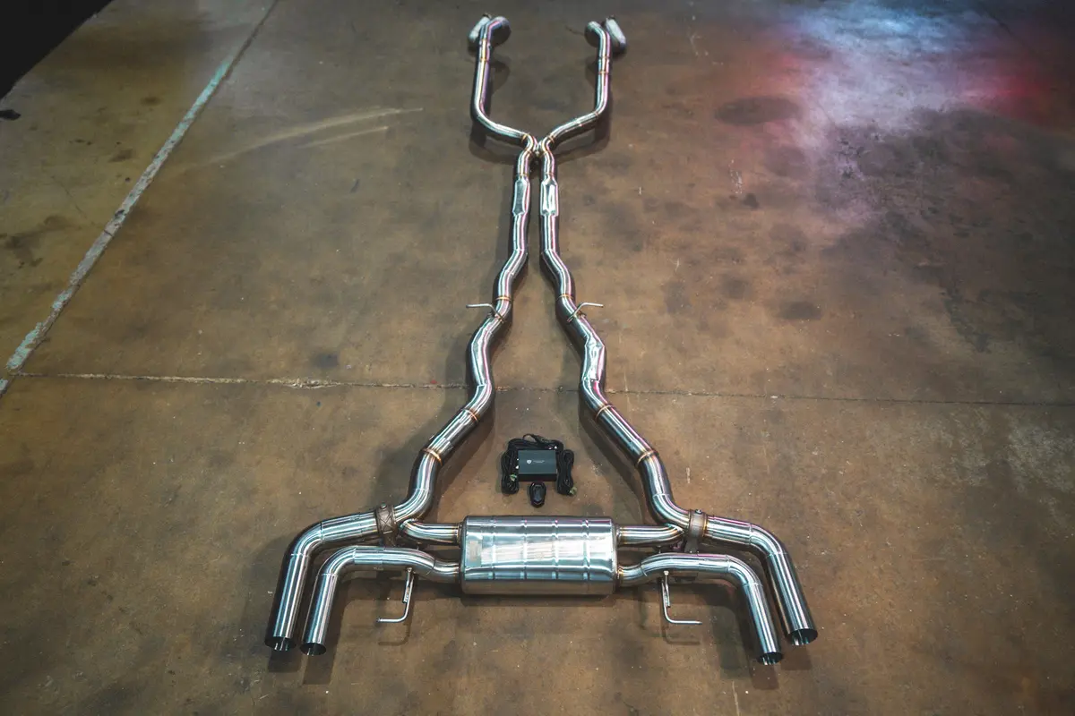 Alpina B8 / Bmw G16 M850i Valved Sport Exhaust System 1