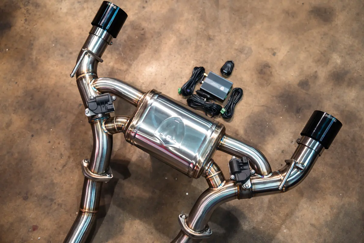 Nissan Z Valved Sport Exhaust System 2