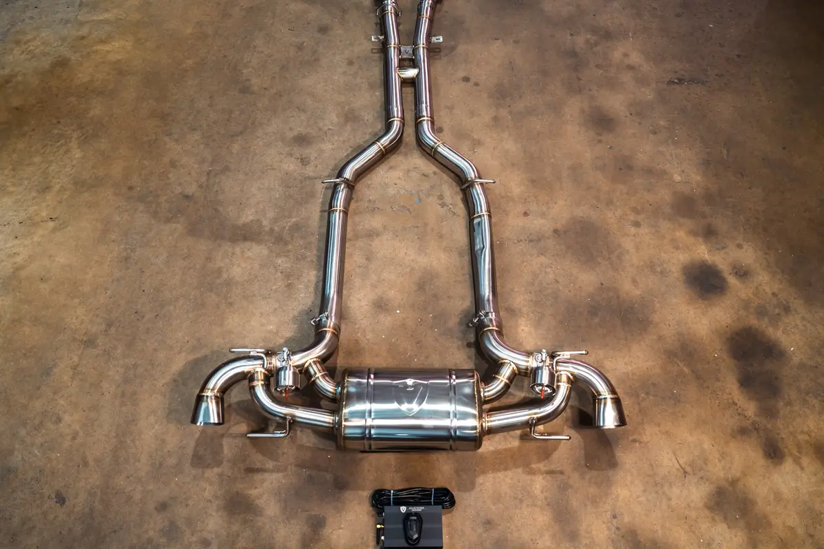 Mercedes Sls Amg Valved Sport Exhaust System 1