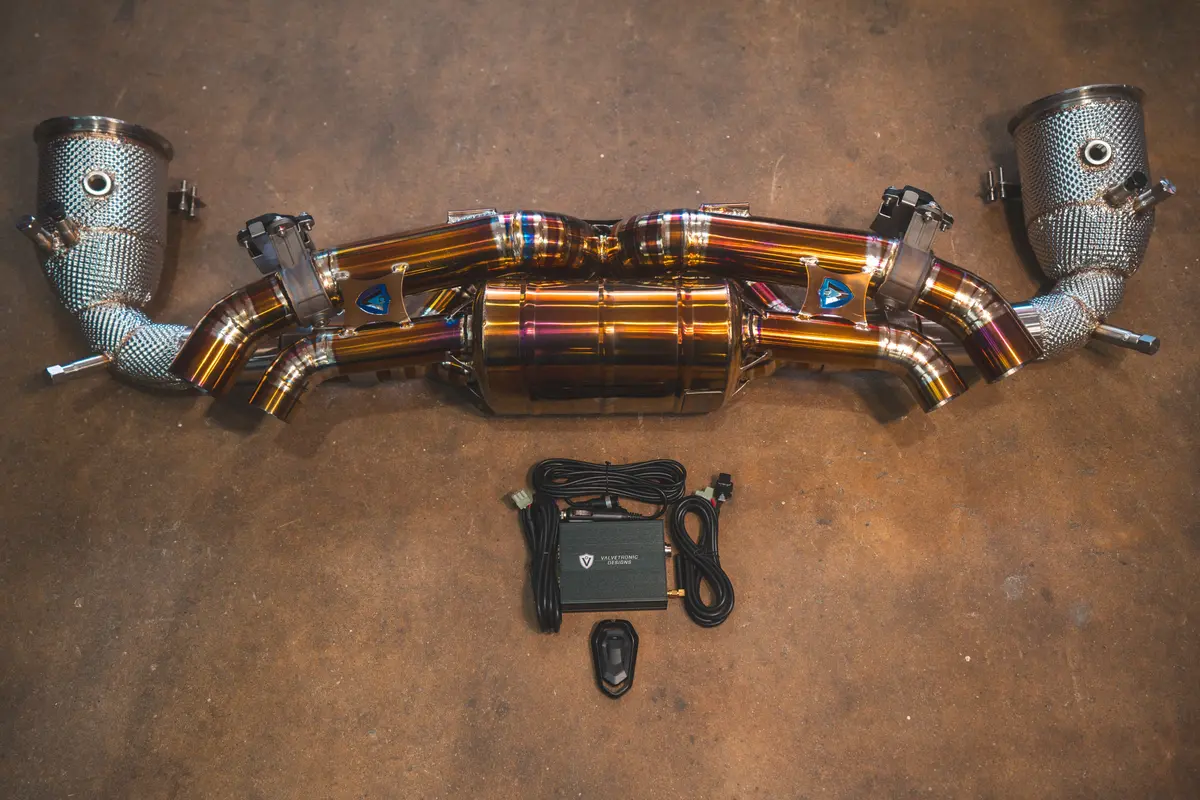 Valvetronic Valved Sport Exhaust System For Porsche 992 Carrera / Turbo 2