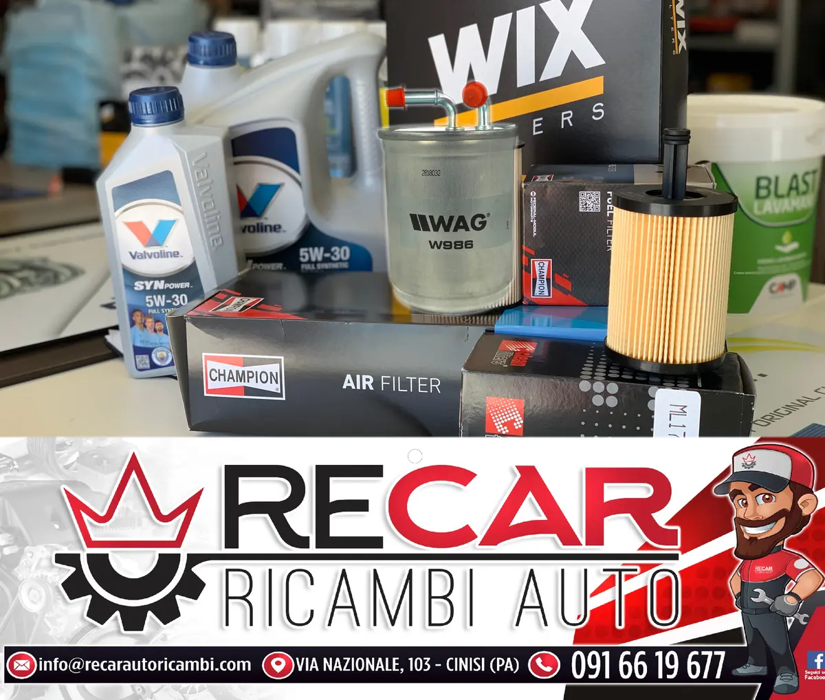 Kit0003rec Kit Tagliando Polo Dal 2005 Al 2009 1.4 Tdi Bnm, Bwb 1