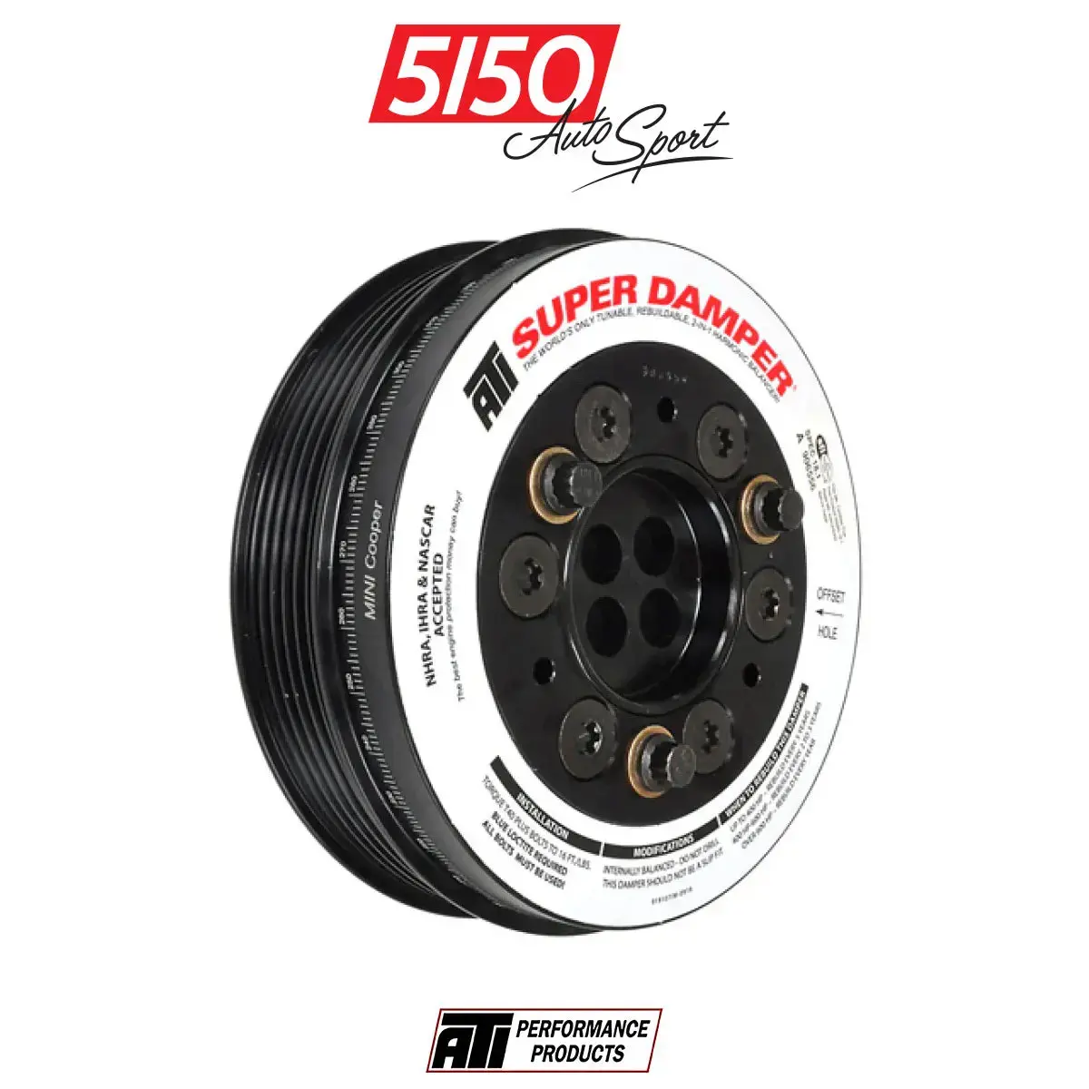 Ati Super Damper For 2014+ Bmw B46 B48 | Harmonic Damper 1