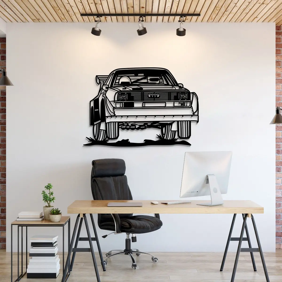 S1 Group B Perspective Metal Car Wall Art - Mt1140 1