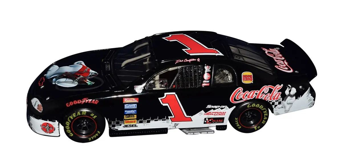 Autographed 1998 Dale Earnhardt Jr. #1 Coca-Cola Racing (Polar Bear) Japan Race Action 1/24 Scale Collectible Nascar Diecast Car With Coa 2