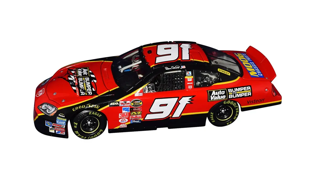 Autographed 2005 Bill Elliott #91 Auto Value/Bumper To Bumper Racing (Nextel Cup Series) Signed Collectible Lionel 1/24 Scale Nascar Diecast Car With Coa (1 Of Only 1,224 Produced) 2