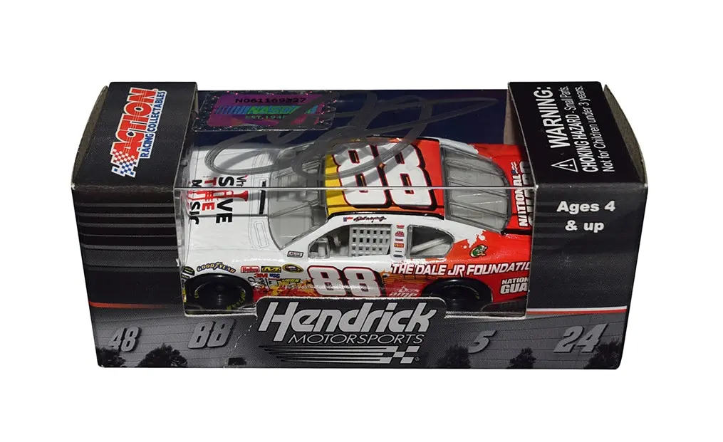 Autographed 2011 Dale Earnhardt Jr. #88 Vhi Foundation / Save The Music (Dale Jr. Foundation) Signed Action 1/64 Scale Nascar Diecast Car With Coa 1