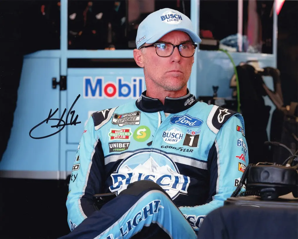 Autographed 2021 Kevin Harvick #4 Busch Light (Charlotte Motor Speedway) Signed 8X10 Inch Picture Nascar Photo With Coa 1