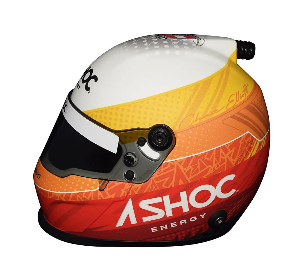 Autographed 2022 Chase Elliott #9 Ashoc Energy (Hendrick Motorsports) Signed Official Nascar Replica Mini Helmet With Coa 2