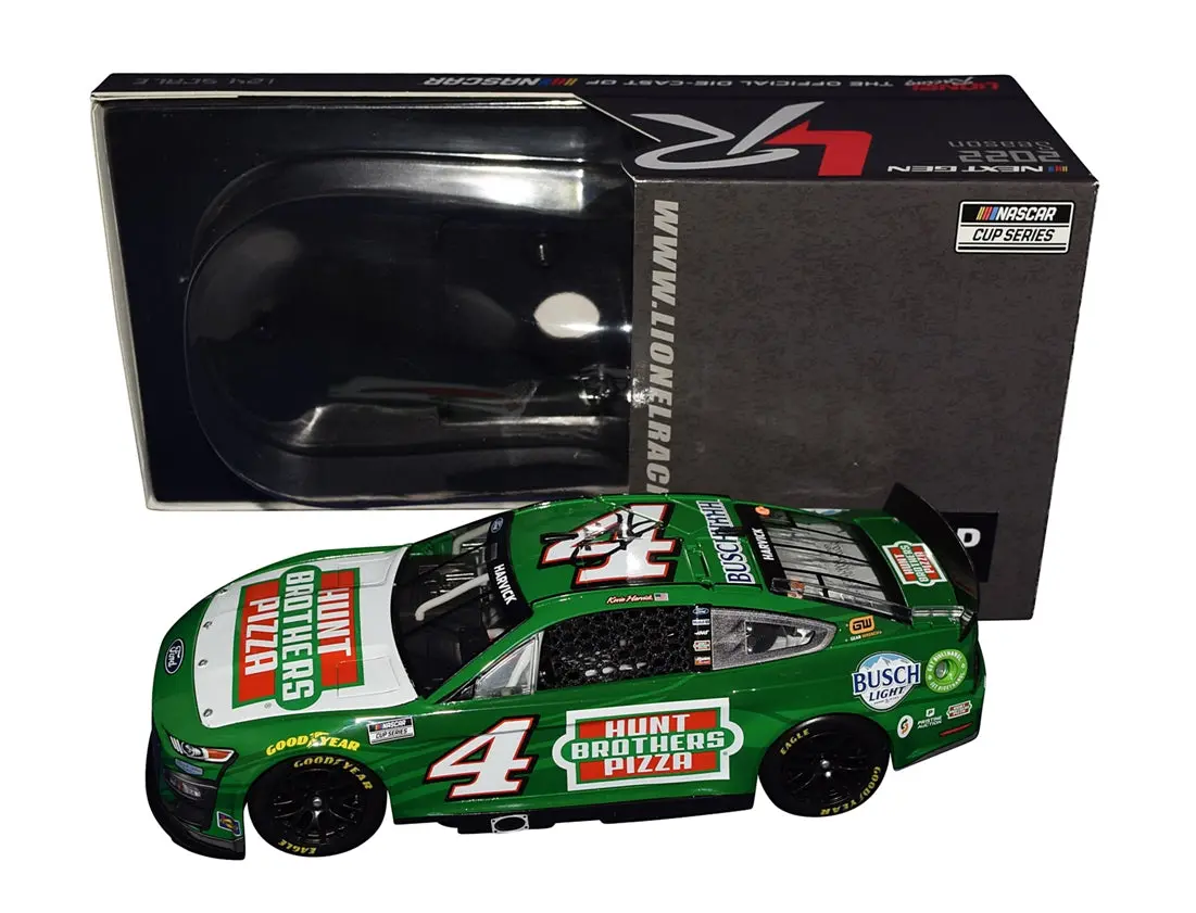Autographed 2022 Kevin Harvick #4 Hunt Brother Pizza Racing (Next Gen Car) Signed Lionel 1/24 Scale Nascar Diecast Car With Coa (#303 Of Only 684 Produced) 1