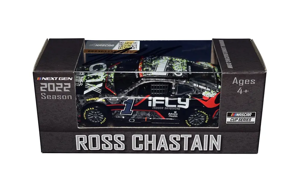 Autographed 2022 Ross Chastain #1 Ifly/Onx Homes Cota Road Course Win (Raced Version) Signed Action 1/64 Scale Nascar Diecast Car With Coa 1