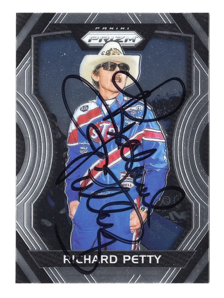 Richard Petty #43 Autographed Nascar Card - 2018 Panini Prizm, Coa 1